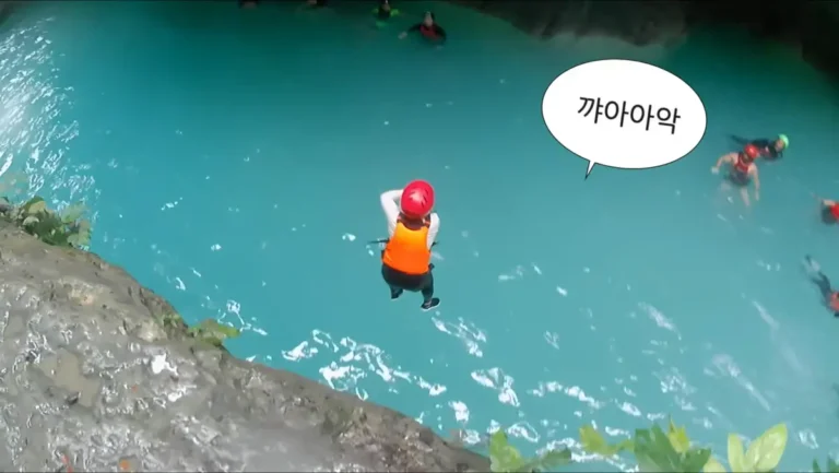 세부트립의 캐녀닝 투어 이야기